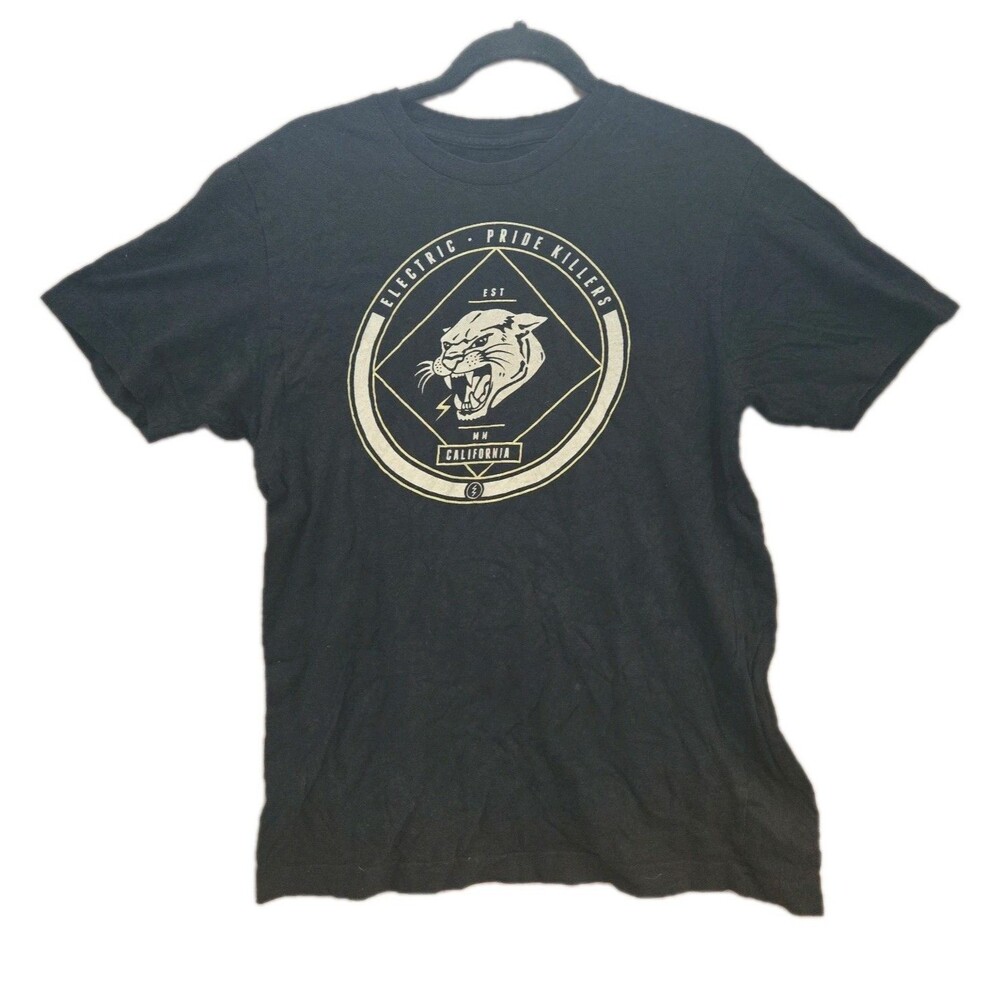 Electric Pride Killers Black Short Sleeve T-Shirt Size Medium M California
